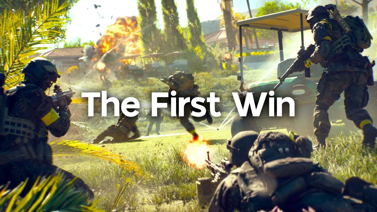 Моя первая ПОБЕДА в Battlefield REDSEC HIT...