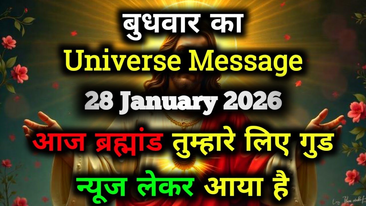 ✅28 January 2026 ka Universe Message || aaj ka Divine message || God Message Today #angelmessage