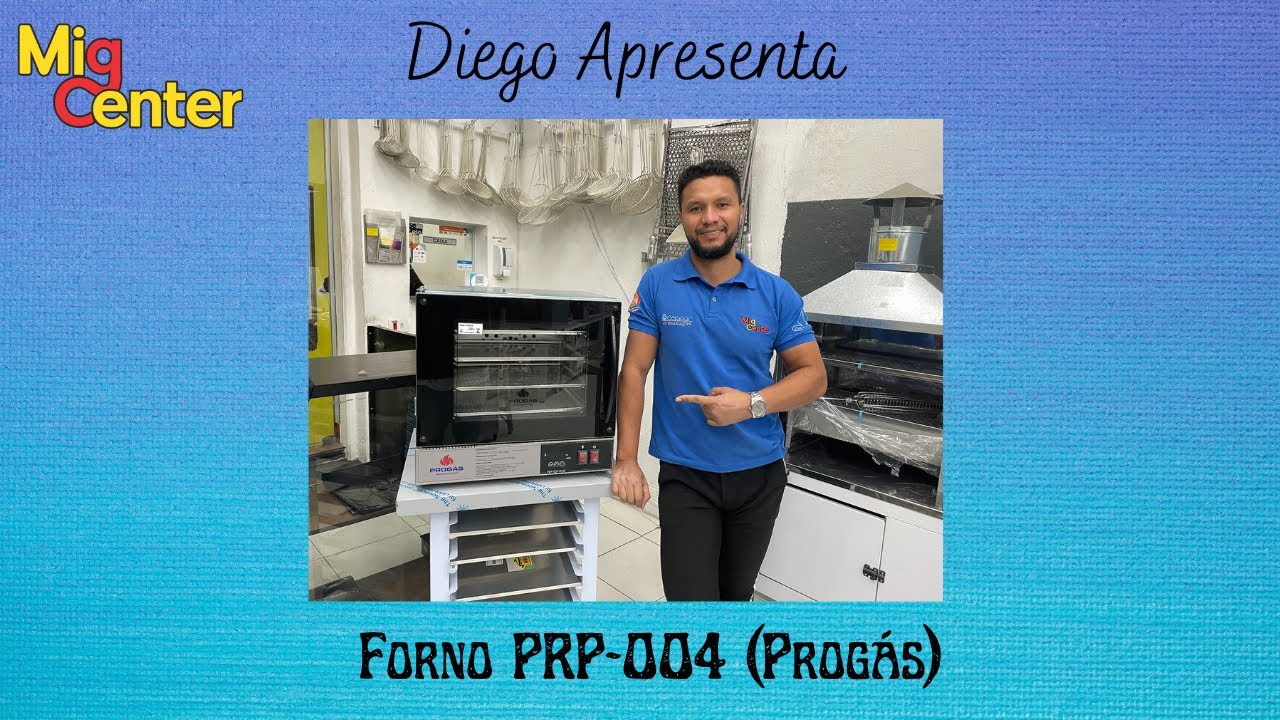 Forno Convector PRP 004 Plus Progás - Diego Apresenta - Mig Center