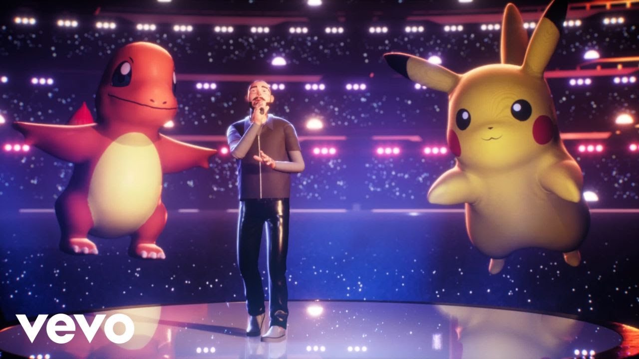 Post Malone - Only Wanna Be With You (Pok&eacute;mon 25 Version)