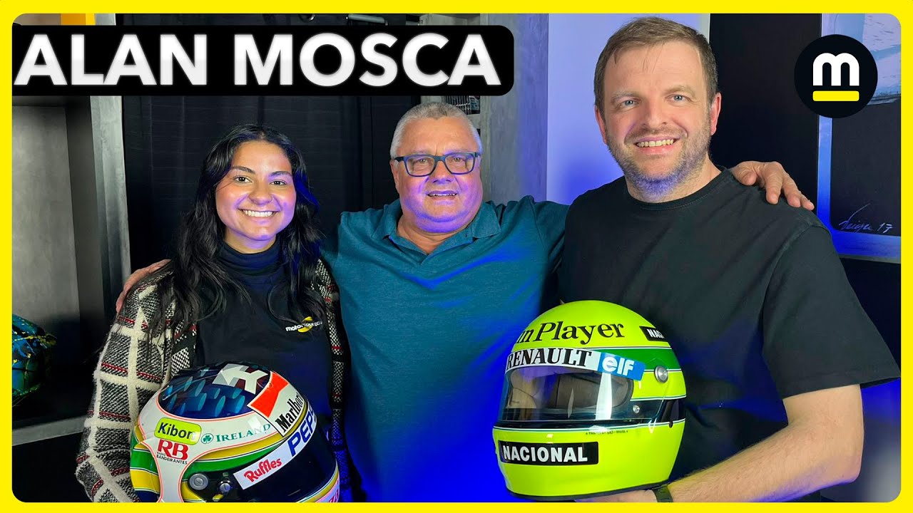 HIST&Oacute;RIAS dos CAPACETES IC&Ocirc;NICOS de SENNA, PIQUET, BARRICHELLO e outros: ALAN MOSCA REVELA DETALHES