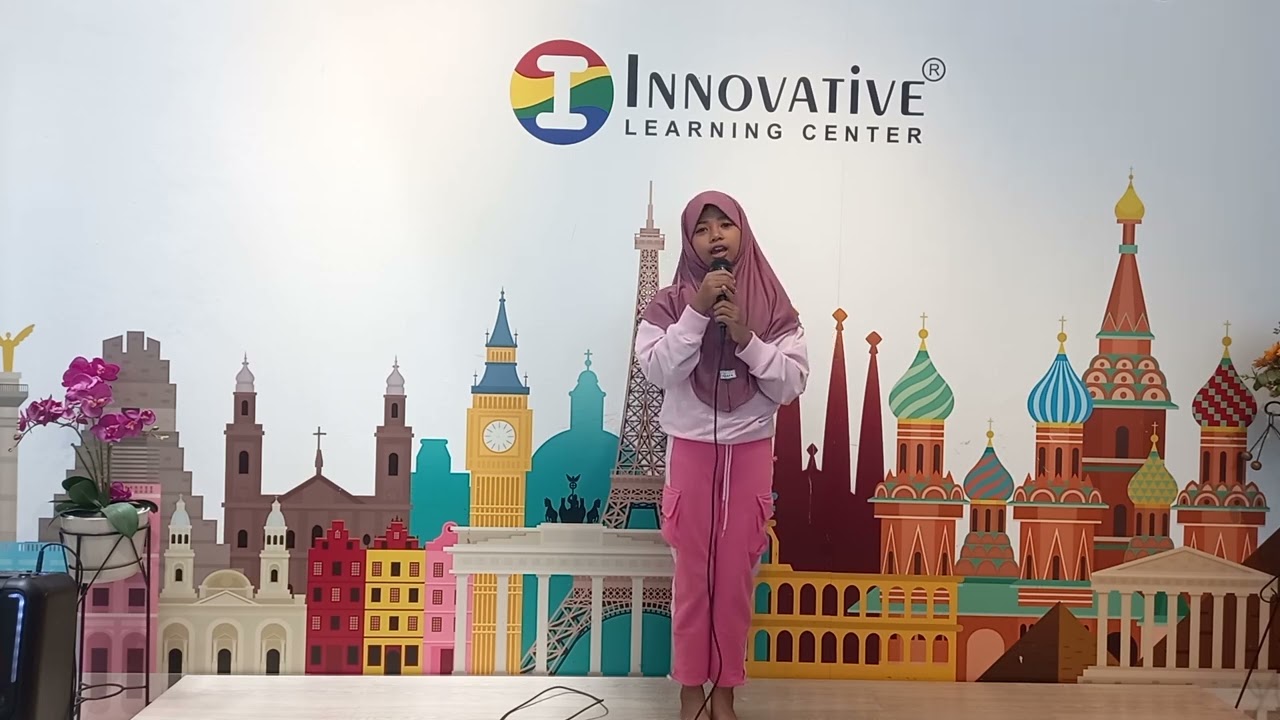BAGIAN 2 | Ayun kelas 3 Madrasah KH. Mukmin Sidoarjo "introduce herself" 