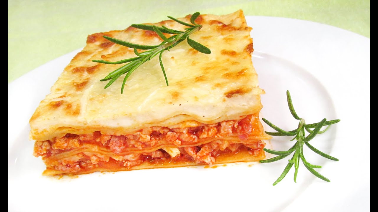 Lasaña Boloñesa con Bechamel y Salsa Boloñesa
