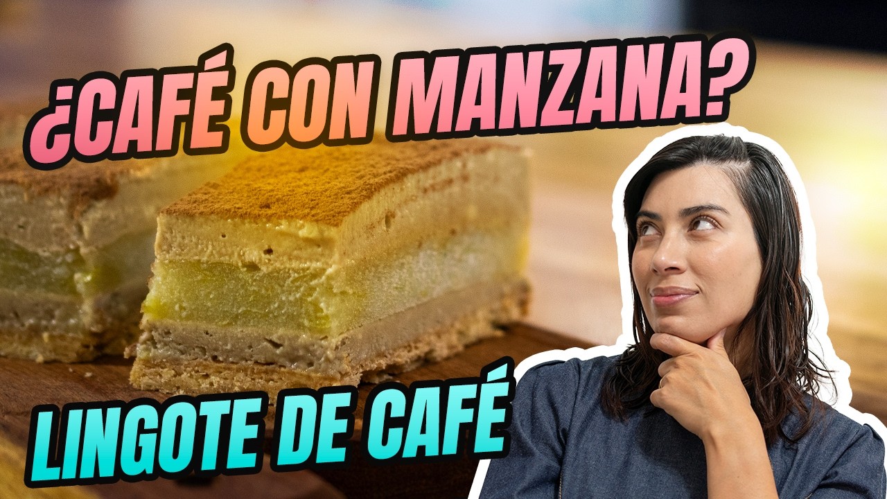 ¿Café con manzana? El lingote de café que nadie espera