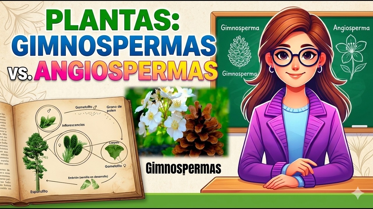 Gimnospermas y Angiospermas
