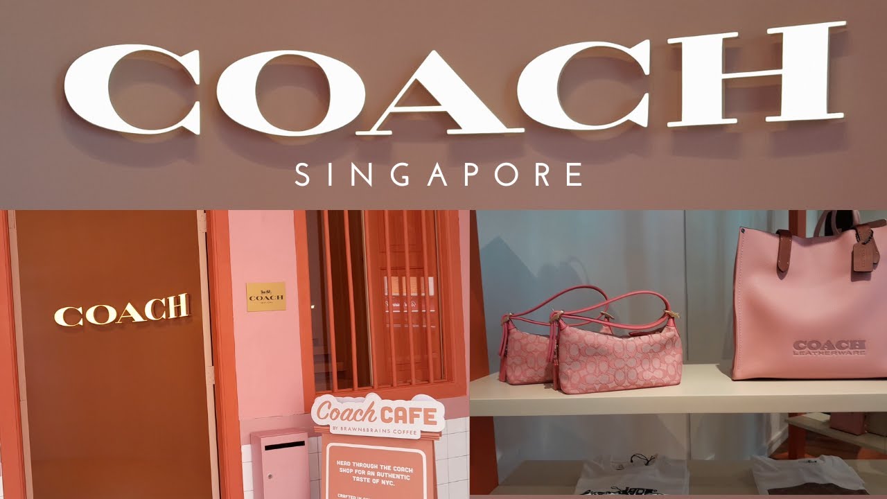 FIRST AND ONLY COACH CAFE IN THE WORLD / Coach Play Singapore Shophouse