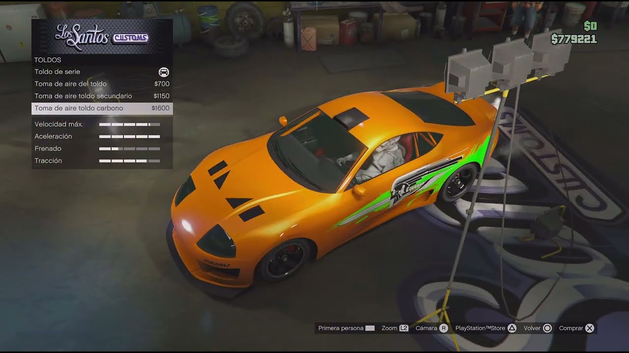 El gran y legendario SUPRA DE Grand Theft Auto 