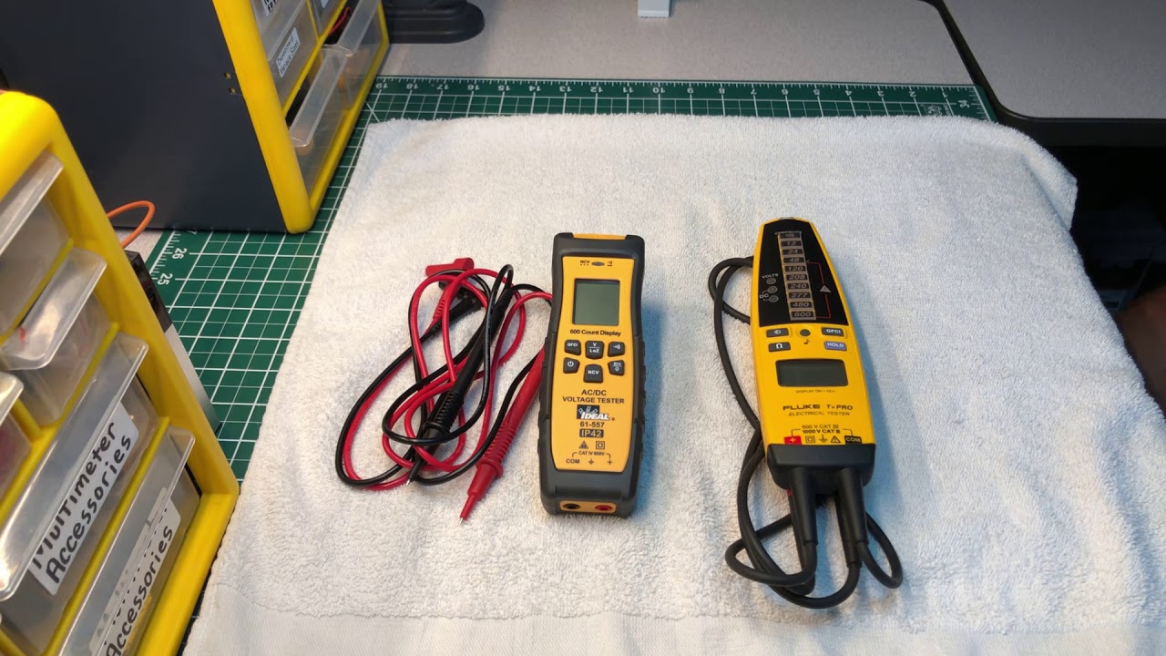🇺🇸 IDEAL INDUSTRIES  vs.   🇺🇸 FLUKE. ( Voltage Testers )