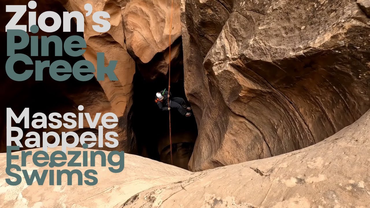 Pine Creek Canyon: Zion’s 100ft Monster Rappel (Swims, Slots & Epic Chills!)