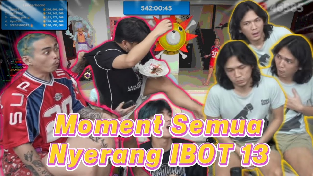 Akhirnya IBOT 13 Di Serang Rame Rame🤣||Moment Lucu Marapthon#ibot13 #yb #aloy #marapthon #aaaclan