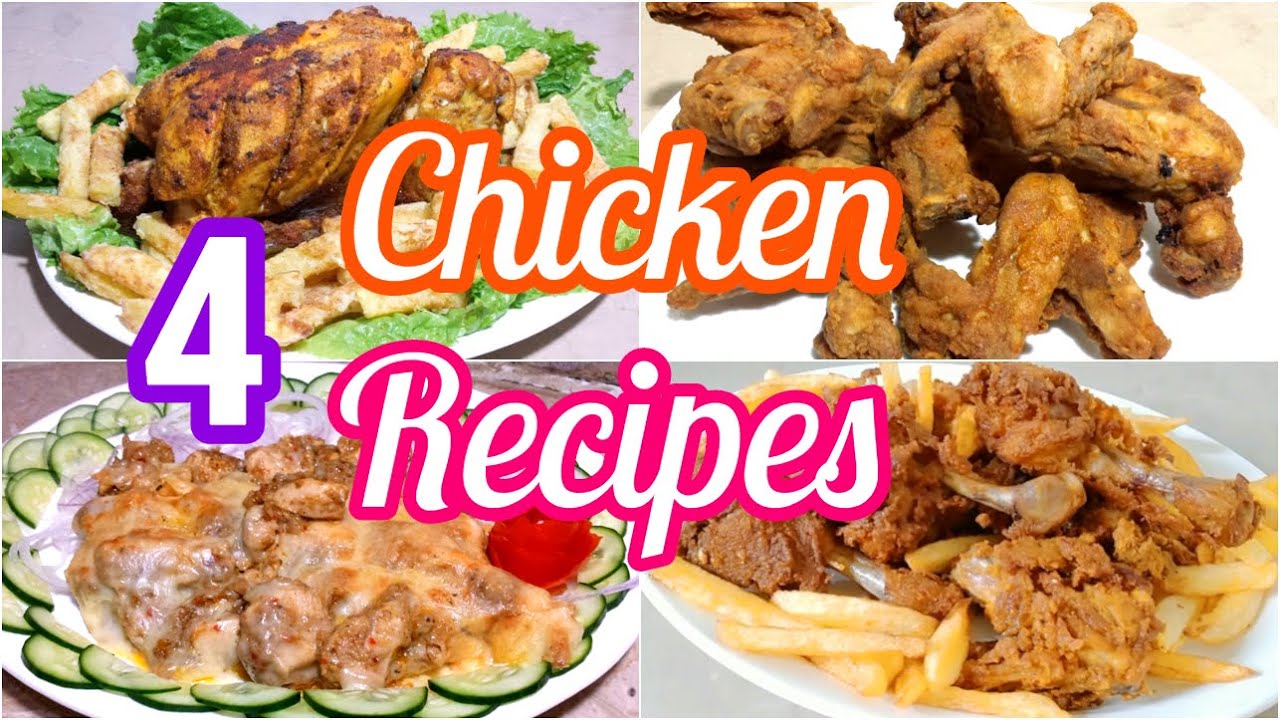4 Chicken Recipes | Easy and Quick Chicken Recipes