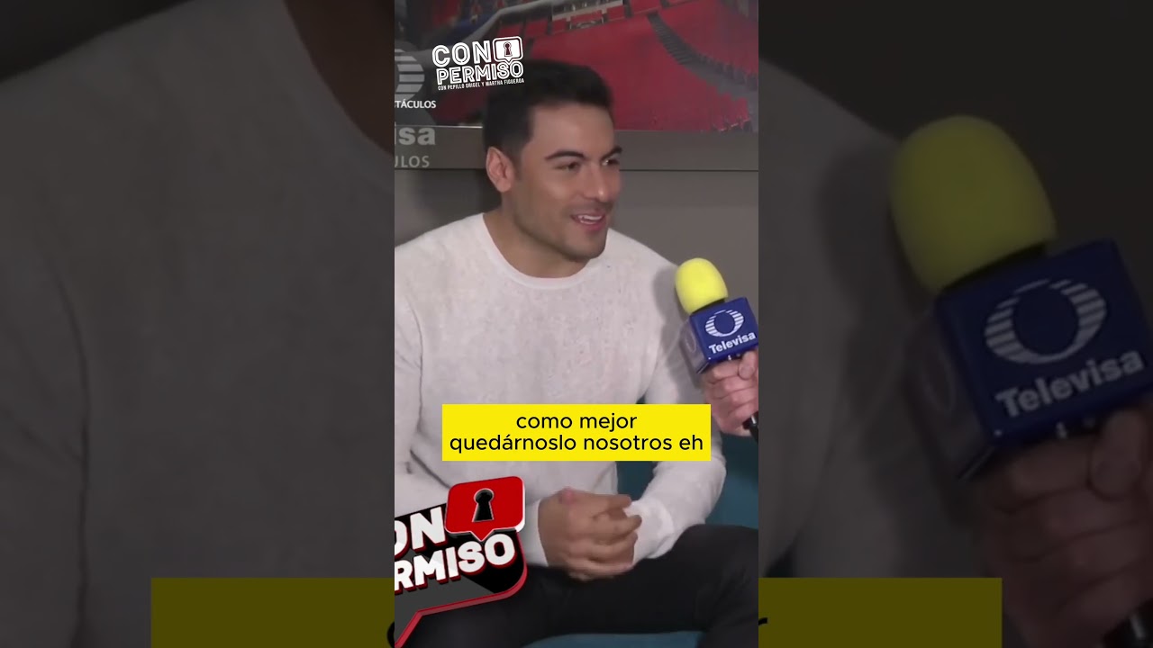 Carlos Rivera reveló por qué es muy celoso con su hijo y su esposa #unicable #conpermiso #viral