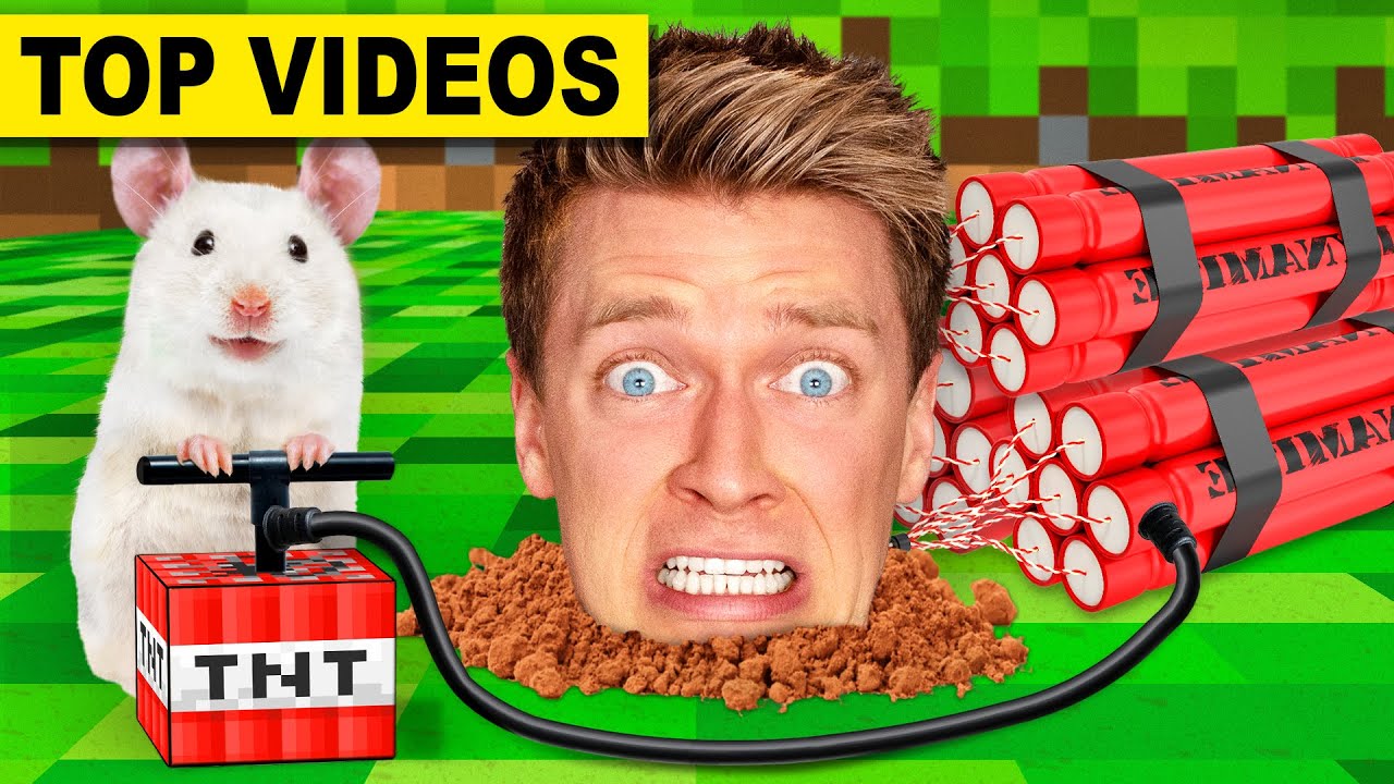 Лучшие испытания лабиринта для хомяка 🐹 Minecraft против Pancake Art — как избежать экстремальных...