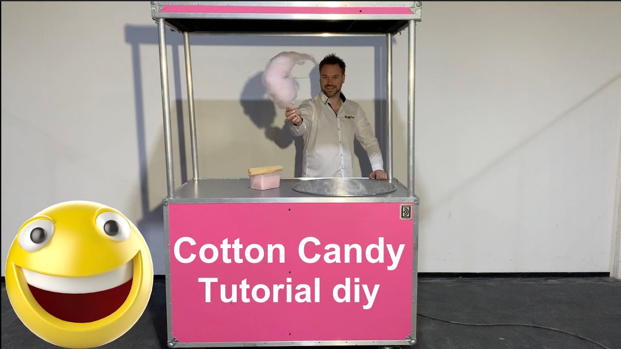 Cotton Candy Machine Tutorial diy