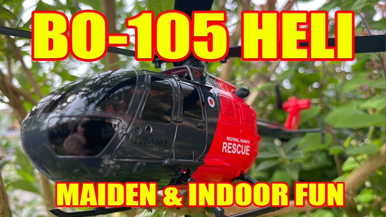 Helicopter BO 105 - Maiden