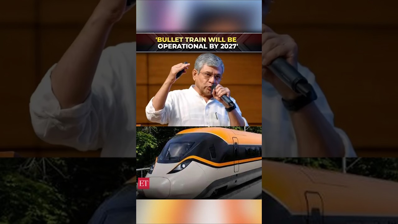 'Bullet train will be operational by 2027',  says Union Minister Ashwini Vaishnaw assures