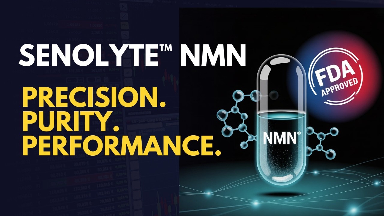 Senolyte&trade; NMN Supports Healthy Aging, Cellular Health, and Vitality |Precision, Purity & Performance
