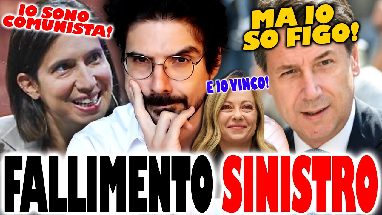 SCONTRO Schlein VS Conte: La Sinistra Italiana sta CADENDO A PEZZI