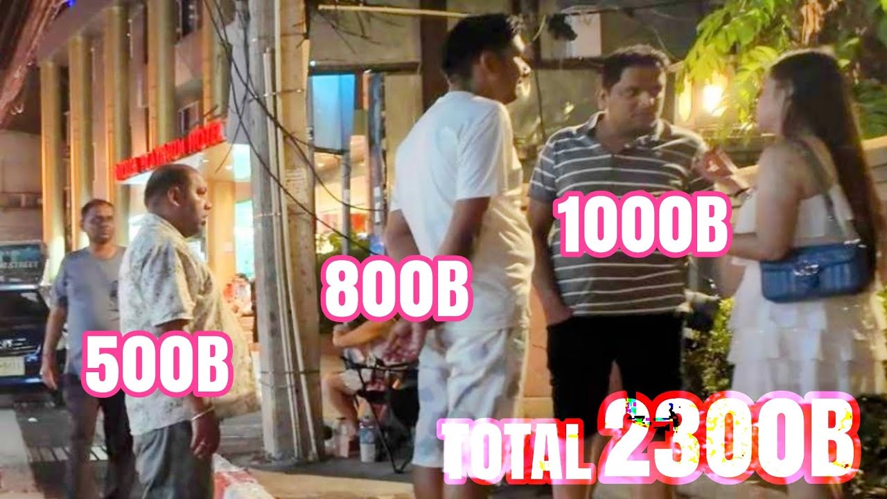 Pattaya 2nd Road to the front of HISO HOTEL. Incredible Walk. Thailand through my eyes.