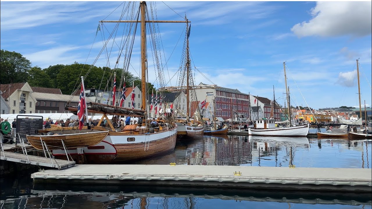 Stavanger 900-år 🎂  |  Kronprinsessen’s Visit & Festival Highlights #4k