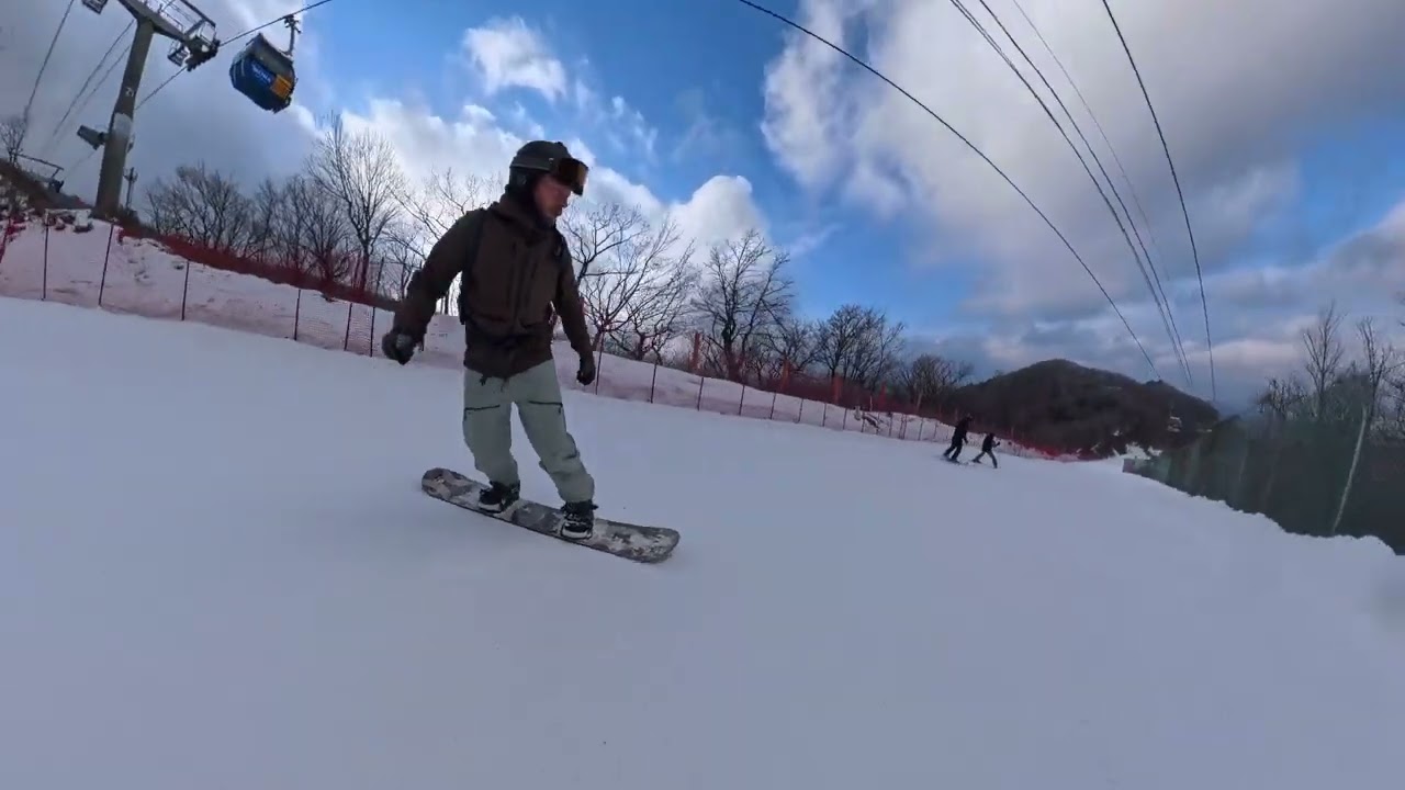 Snowboarding in Korea part 2