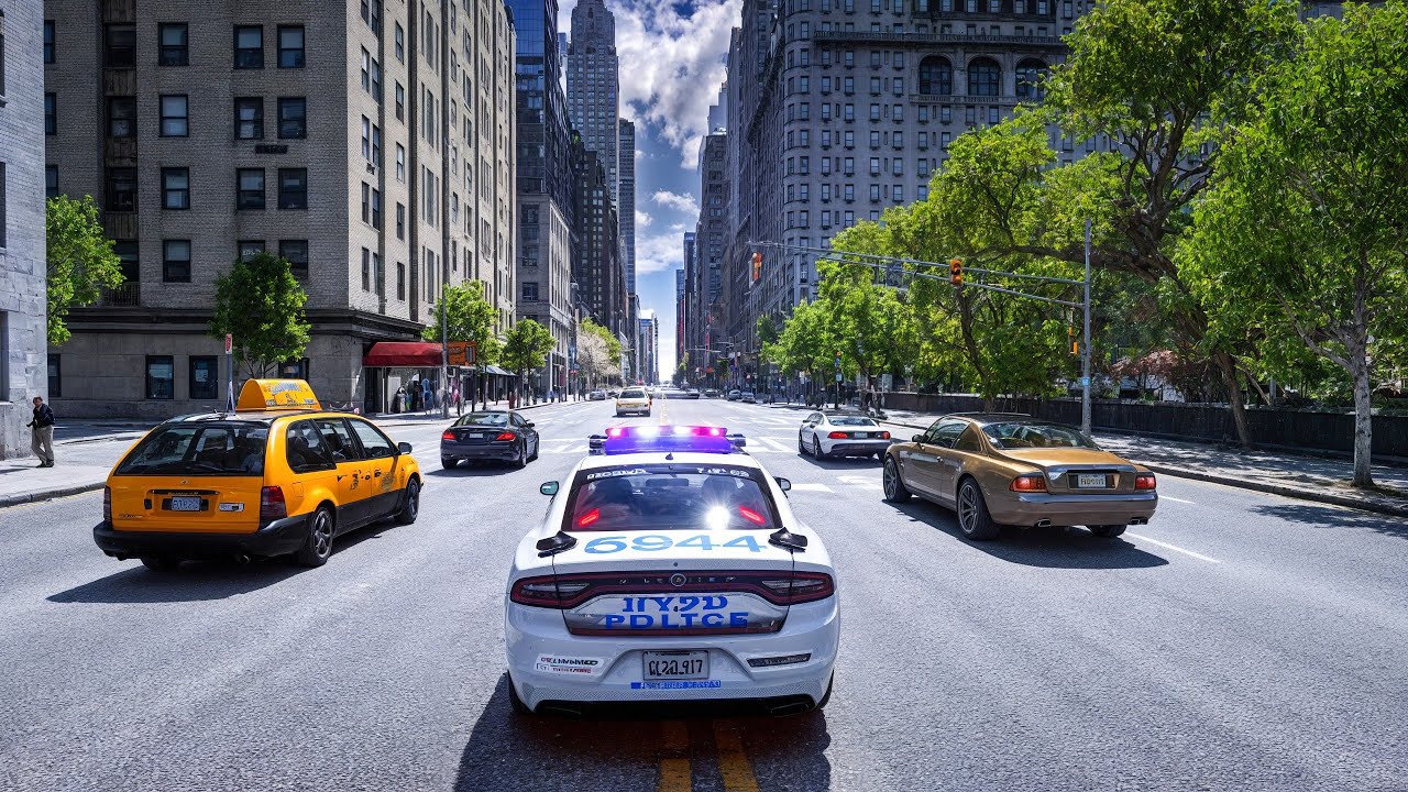 GTA 5 Police Simulator Gameplay | Ultra Realistic LSPDFR Patrol in 4K