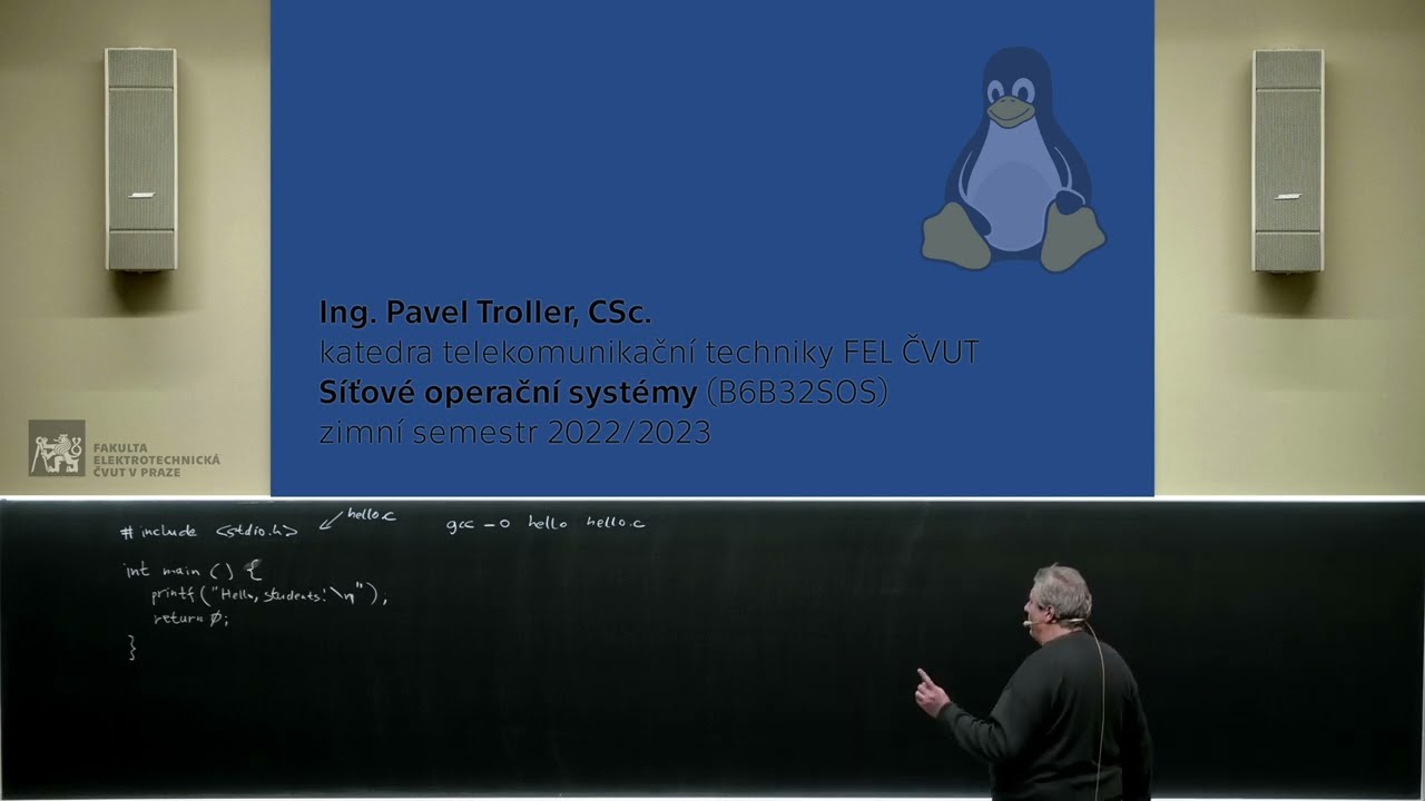 Ing. P. Troller: Síťové operační systémy (B6B32SOS) – 09 [15. 11. 2022, ZS 22/23]