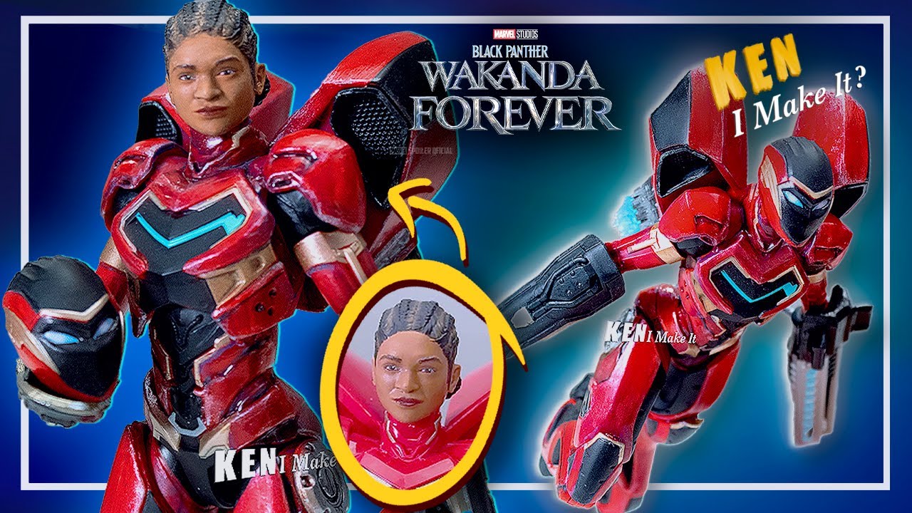 Fixing Marvel Legends IRONHEART Figure - Black Panther: Wakanda Forever | Ken I Make It