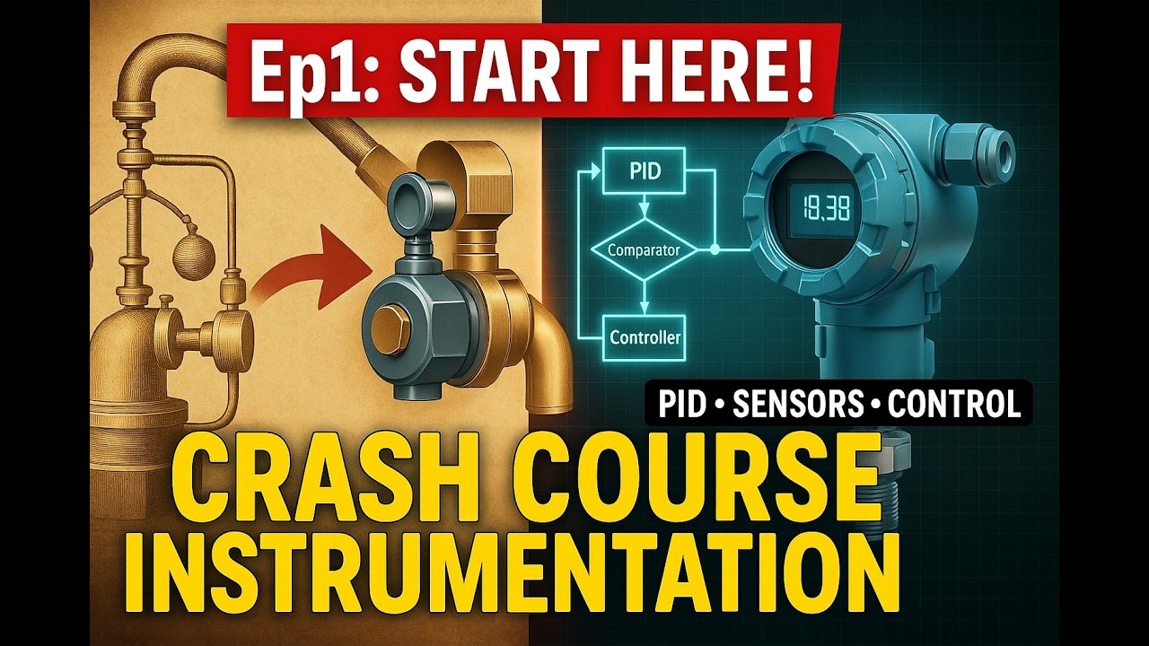 What Is Industrial Instrumentation? Start Here! 💡 Ep1