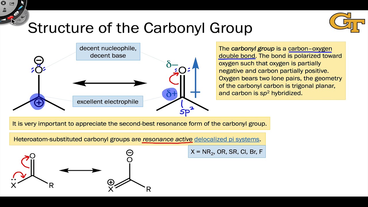 06.01 Structure of the Carbonyl Group