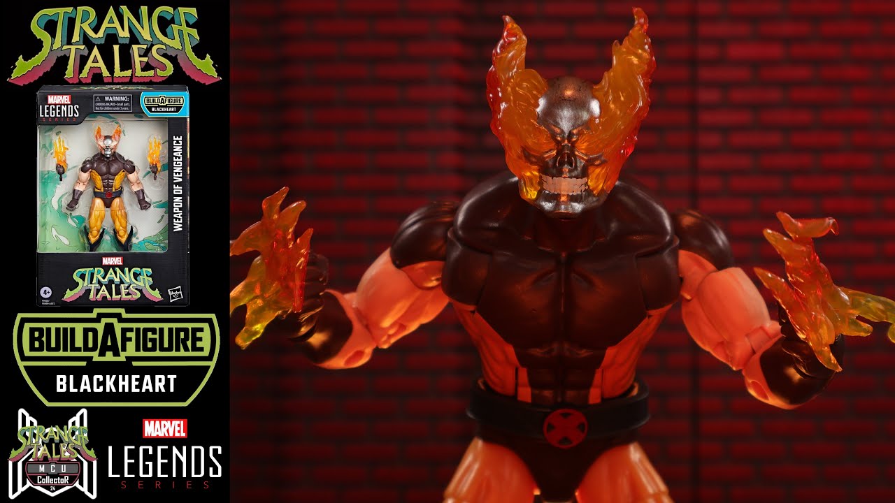 Marvel Legends HELLVERINE WEAPON OF VENGEANCE Wolverine Strange Tales Blackheart Wave Figure Review