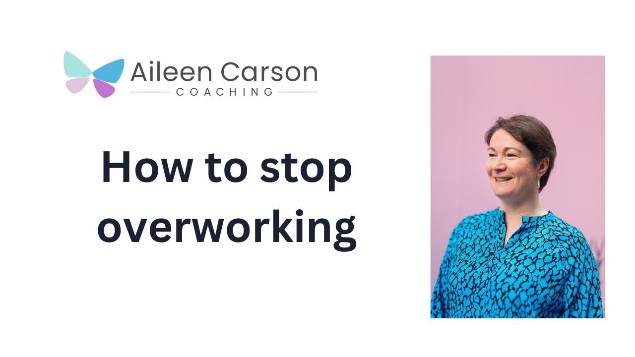 How to stop overworking