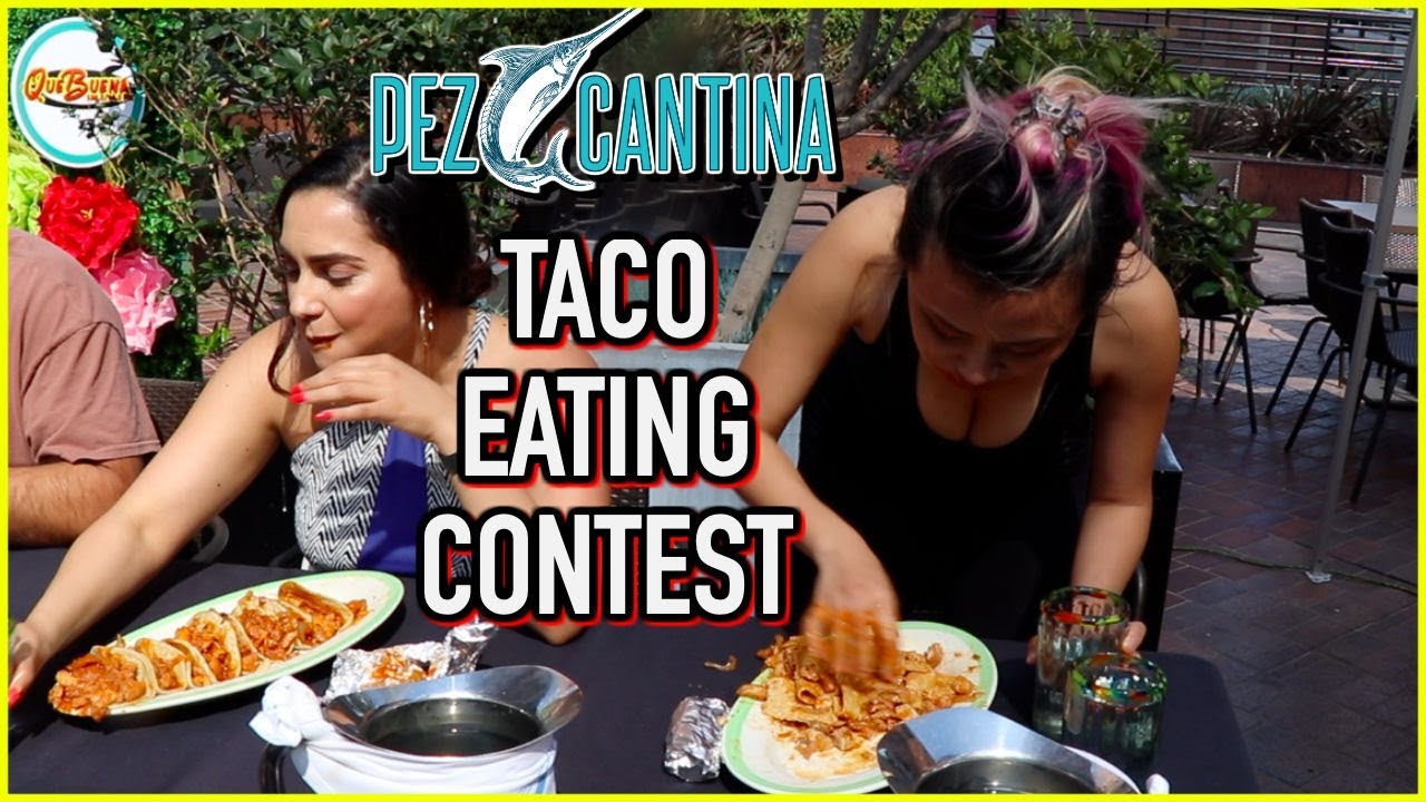 Taco Eating Contest at Pez Cantina in LA - Spicy Ramen Contest at Yoshiharu #RainaisCrazy