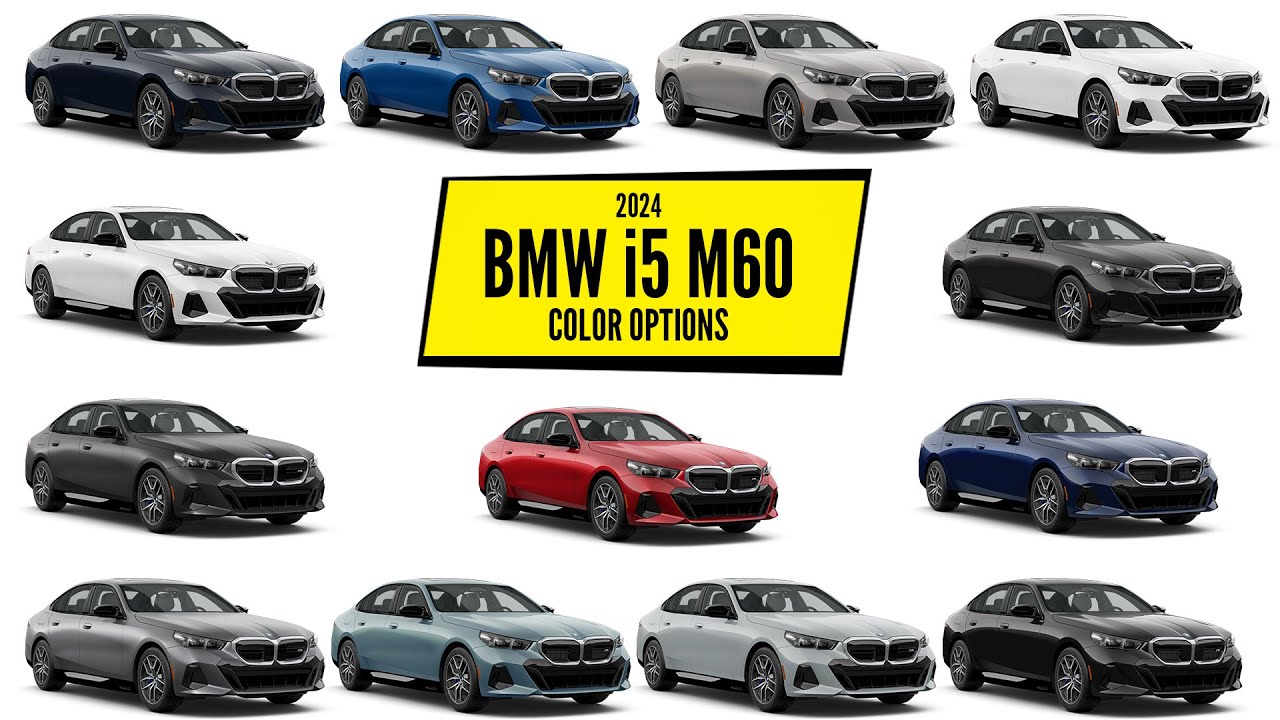 2024 BMW i5 M60 Color Options - Images | AUTOBICS