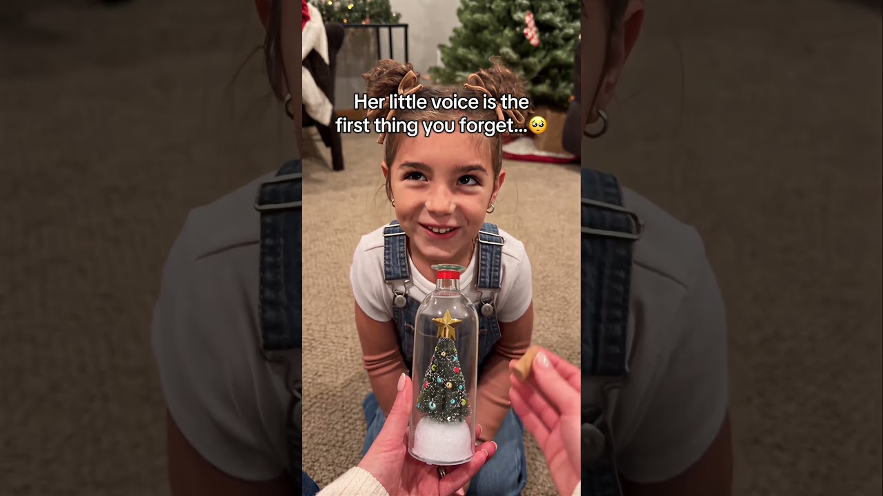 Sentimental Christmas Gift for Parents: Keep Her Little Voice Before She Grows Up