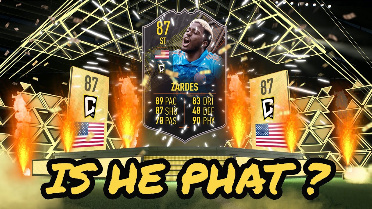 STORYLINE Gyasi Zardes 87 Review - FIFA 22 Ultimate Team