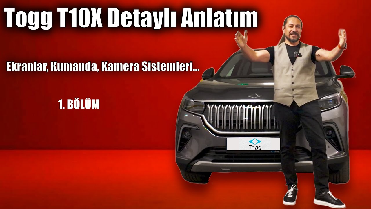 Togg T10X Detaylı İnceleme 🚗| Dış Tasarım, Ekran Özellikleri, Kamera Sistemleri ve Daha Fazlası!