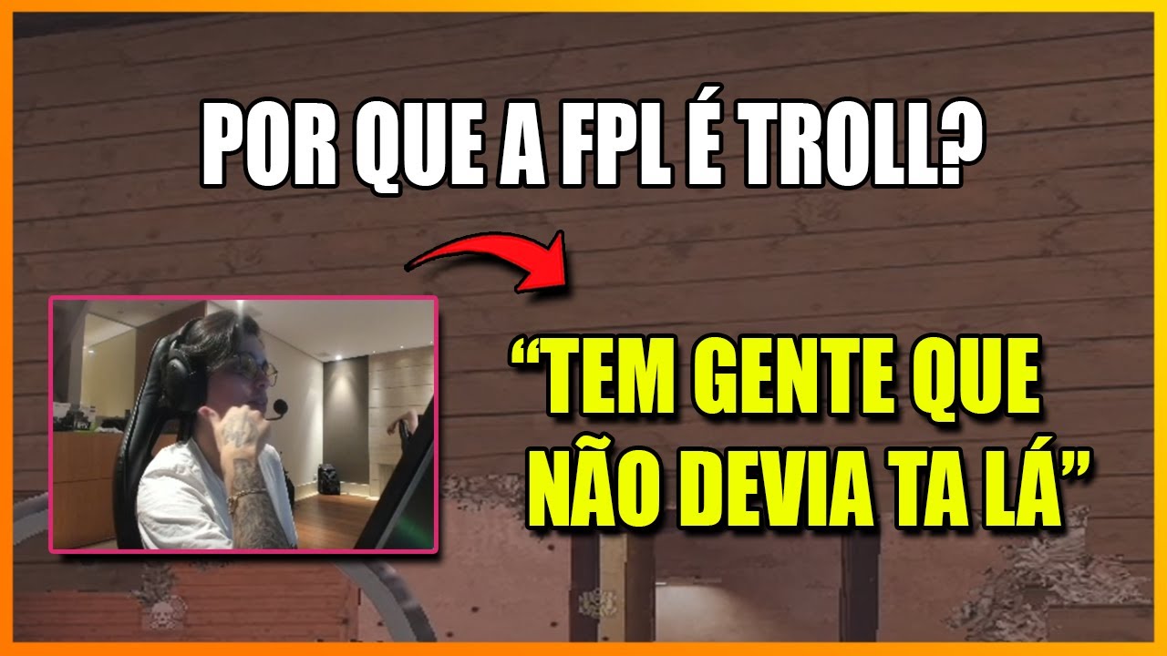 S3XYCAKE MANDA A REAL SOBRE A FPL E EXPLICA PORQUE N&Atilde;O JOGA - R6 CLIPS