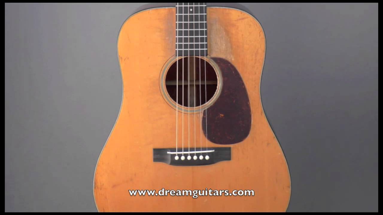 1938 C.F. Martin  & Co. D-18 acoustic guitar