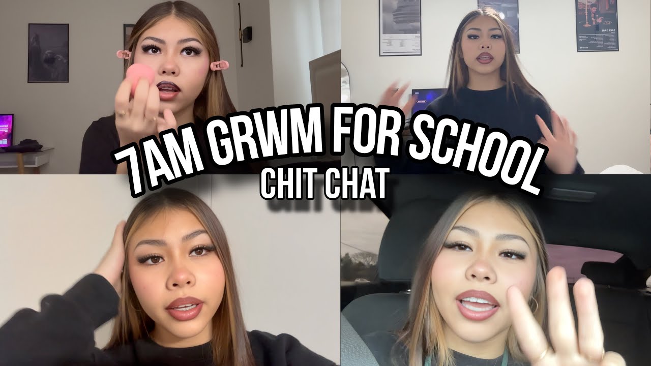 7AM GRWM For School *Morning Chit Chat*
