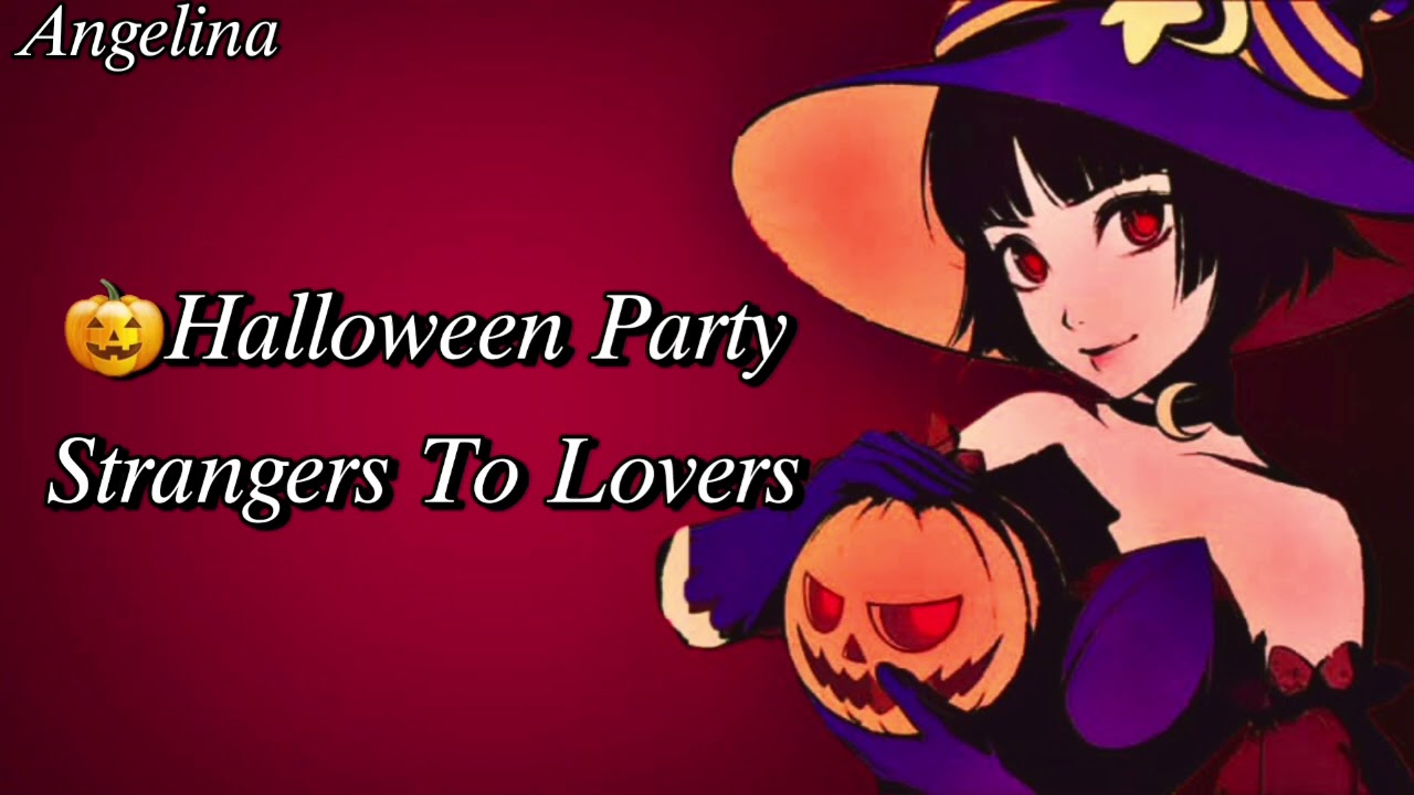 🎃Halloween Party👻 (Strangers to lovers) (F4M) (Saving me from my ex) (spin the bottle) (Kissing)