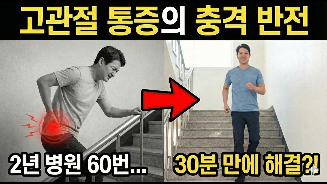[골반, 고관절 재활] 2년 고통이 단 30분 만에? 60번 치료해도 안 낫던 고관절 통증의 정체