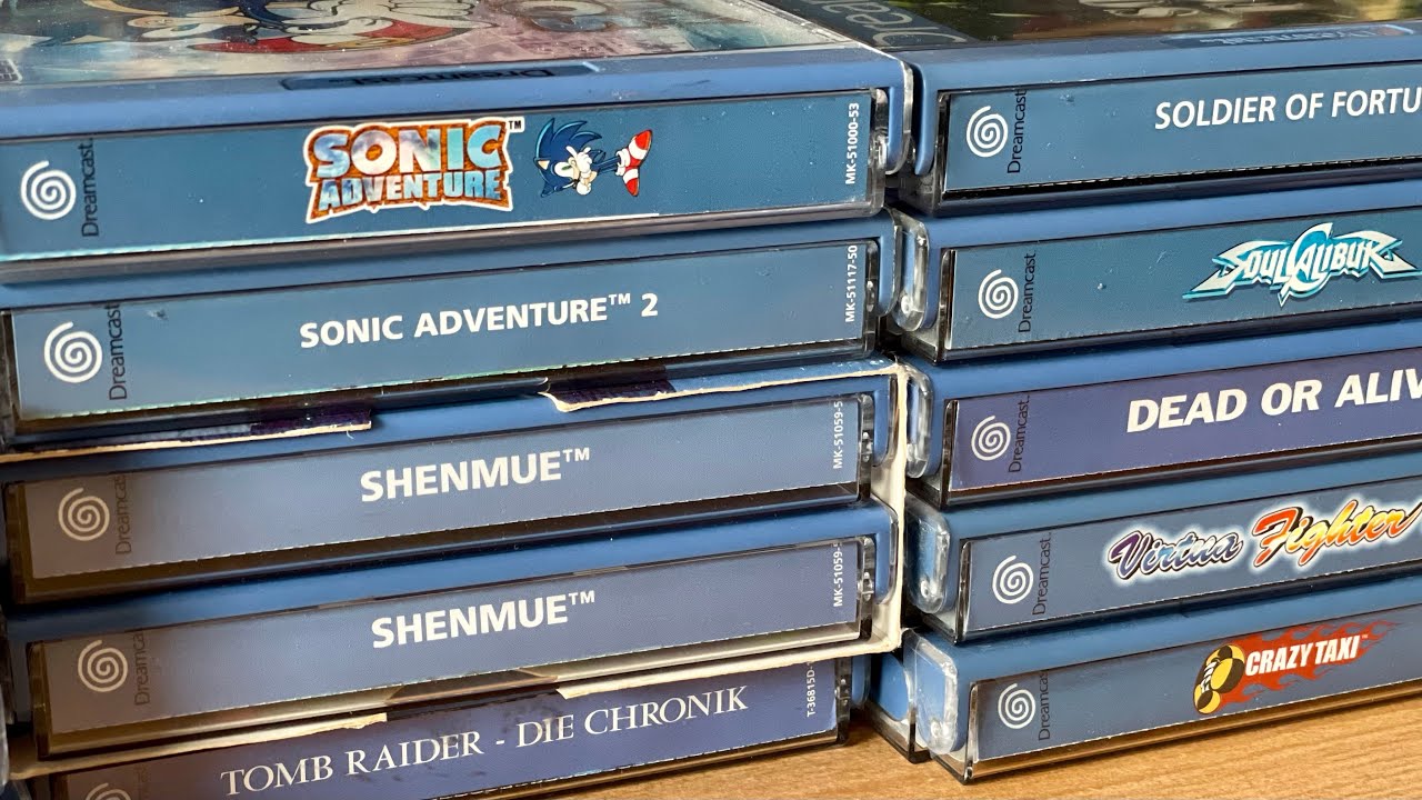 Meine SEGA DREAMCAST COLLECTION / Sammlung Vorstellung