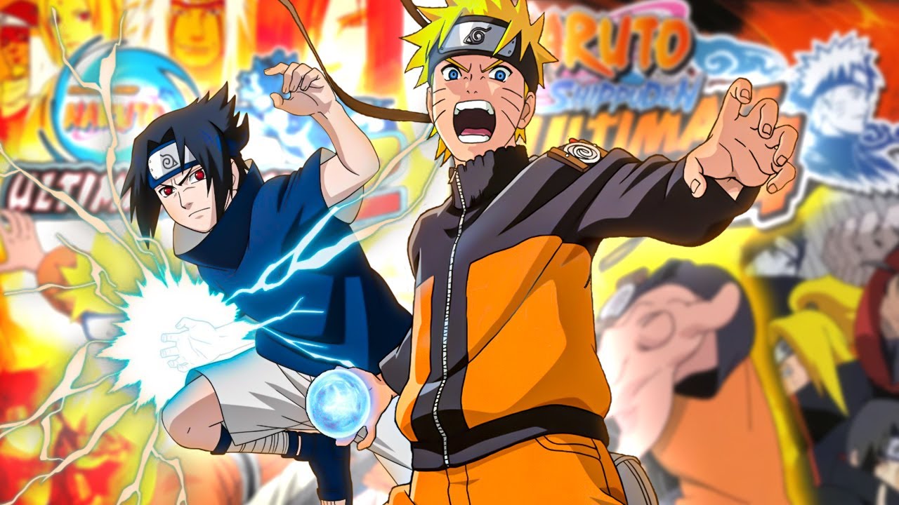 NARUTO: Ultimate Ninja 2 e 4 ATÉ ZERAR!!!