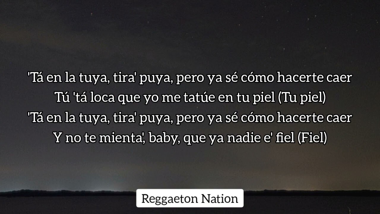 Lunay - Bandida Letra/Lyrics