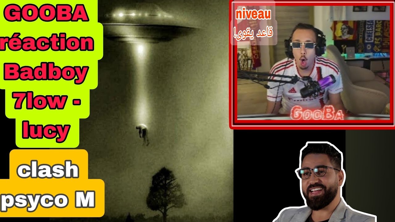 GOOBA réaction Badboy 7low - lucy clash psyco M 