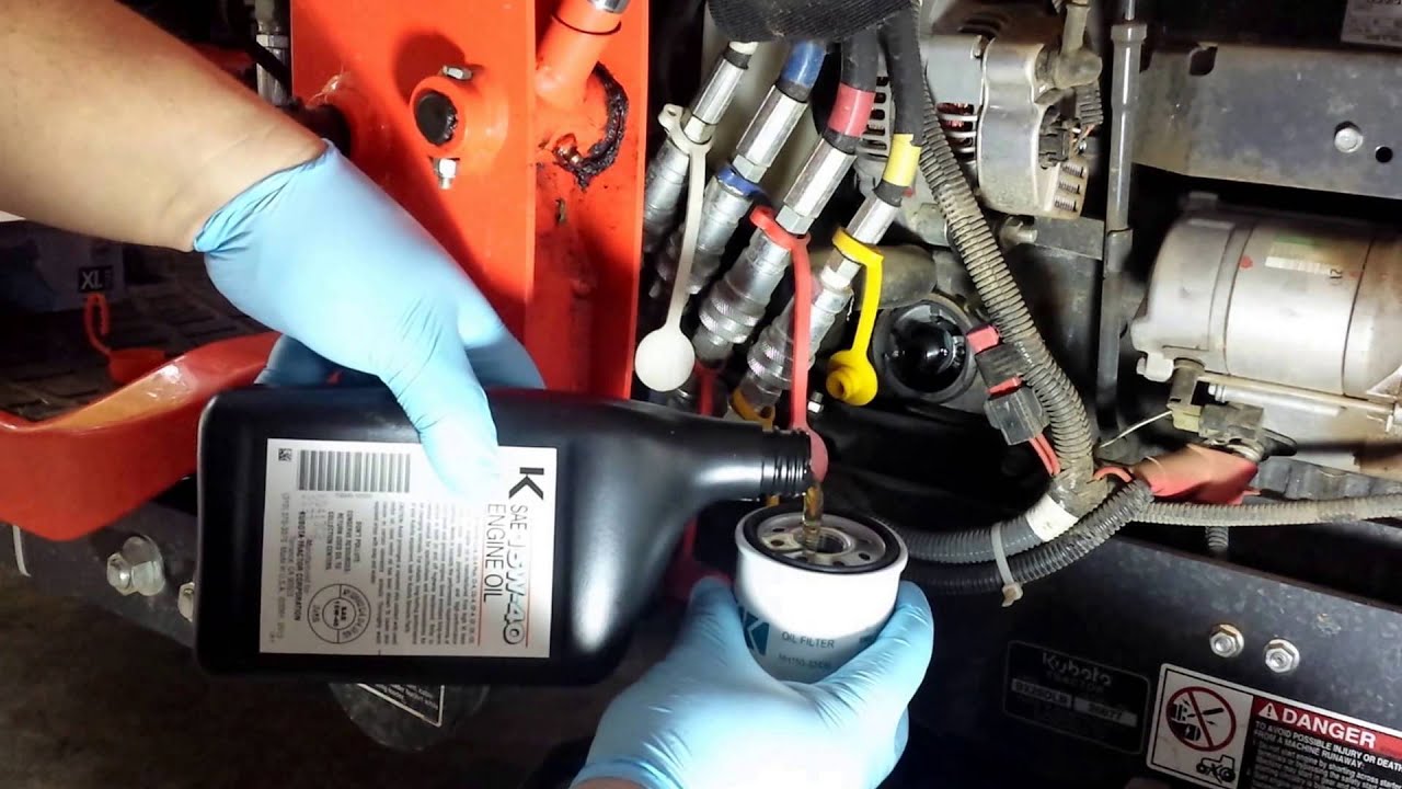 Замена масла BX25D