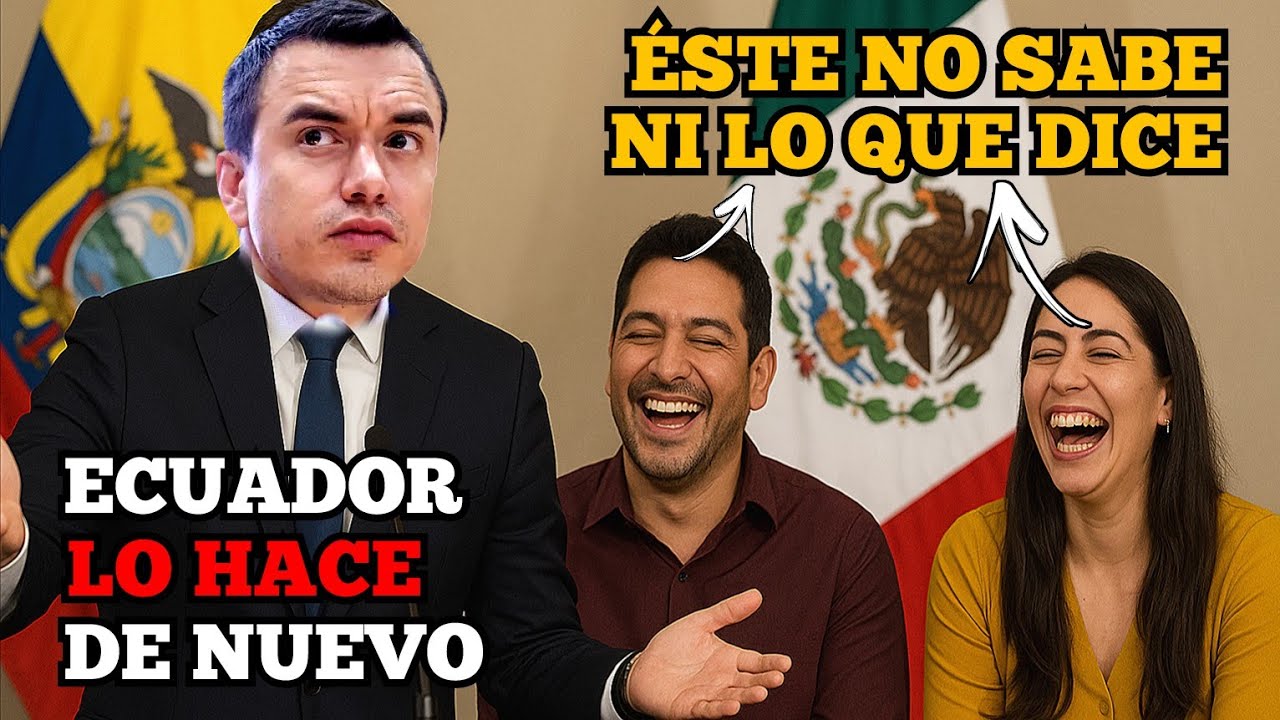 ECUADOR DA SEGUNDA OPORTUNIDAD A MÉXICO Y los MEXICANOS LLORAN de la RISA