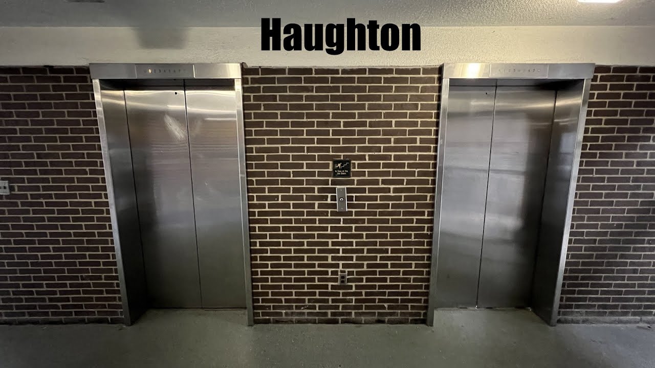 Glass Haughton Elevators in a Parking Garage in Toledo, OH
