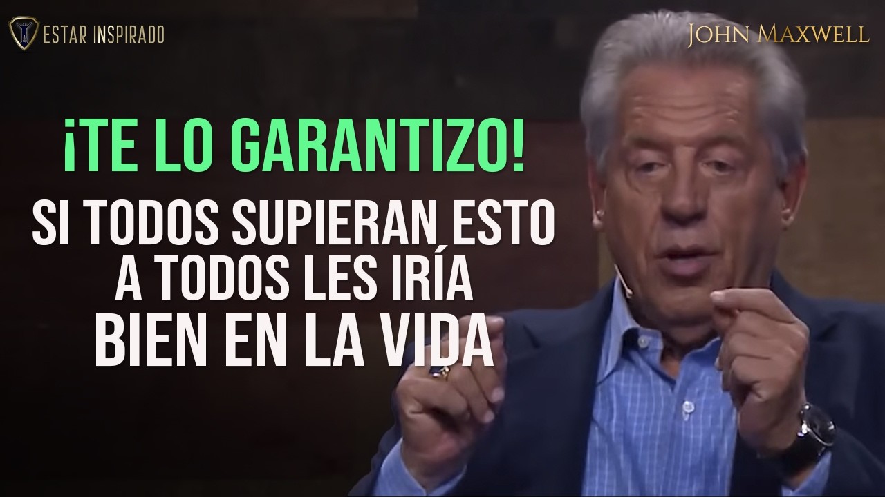 &iexcl;El SECRETO para mantenerte MOTIVADO y alcanzar la GRANDEZA! | John Maxwell